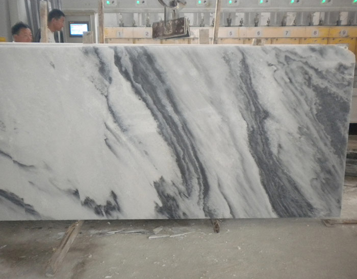 Grey White Marble